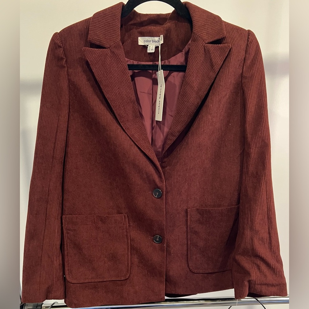 Color Block Blazer